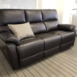 sofa reglaineris aria su relakso funkcija – tamsiai ruda – 190×90 cm