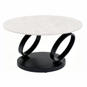 išsukamas kavos staliukas ring dark grey – 80 (133)x80xh43 cm (kopija)