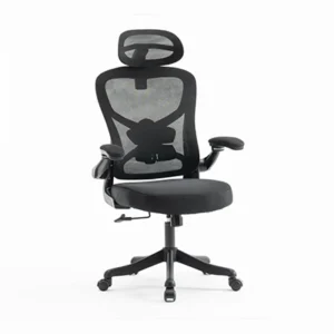 juodos spalvos ofiso kėdė fenix – 65x63xh132 cm