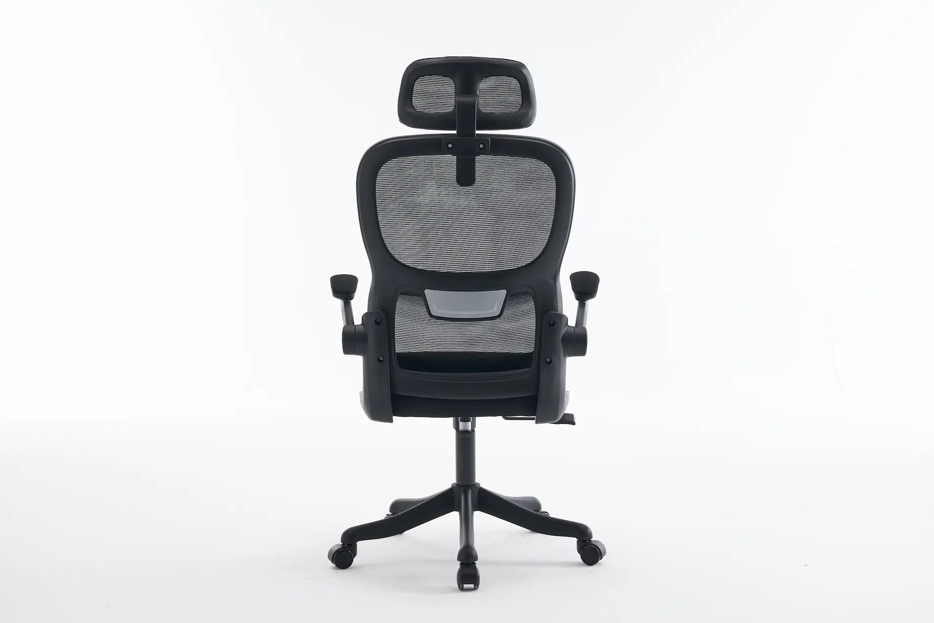 juodos spalvos ofiso kėdė fenix – 65x63xh132 cm