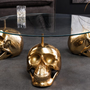 kavos staliukas skull Ø90xh33 cm