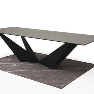 keramikinis valgomojo stalas clever