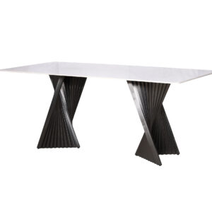 keramikinis valgomojo stalas modiga m17 180x90xh75 cm