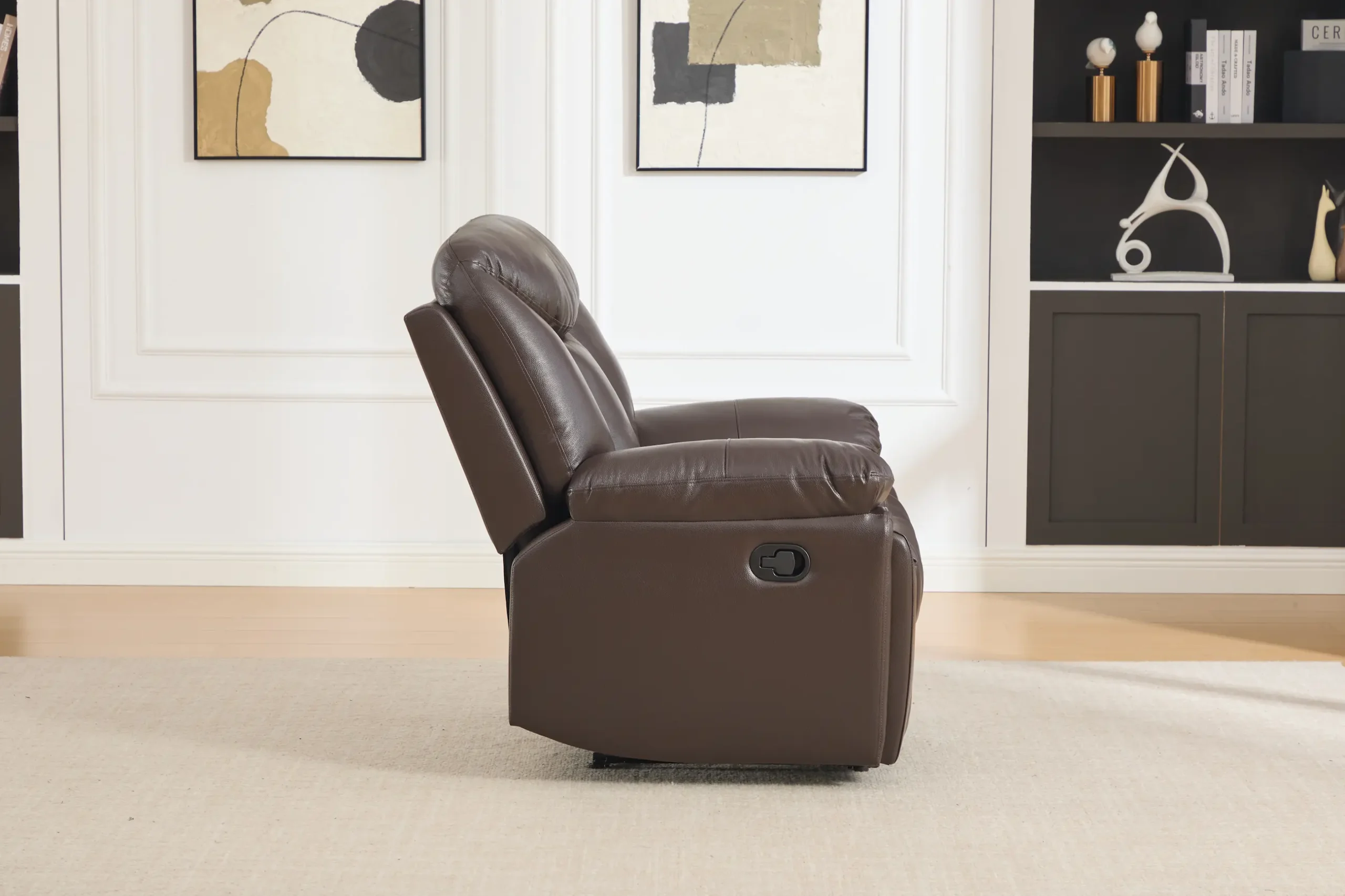 odinis fotelis su reglaineriu verona brown – 103x96xh107 cm