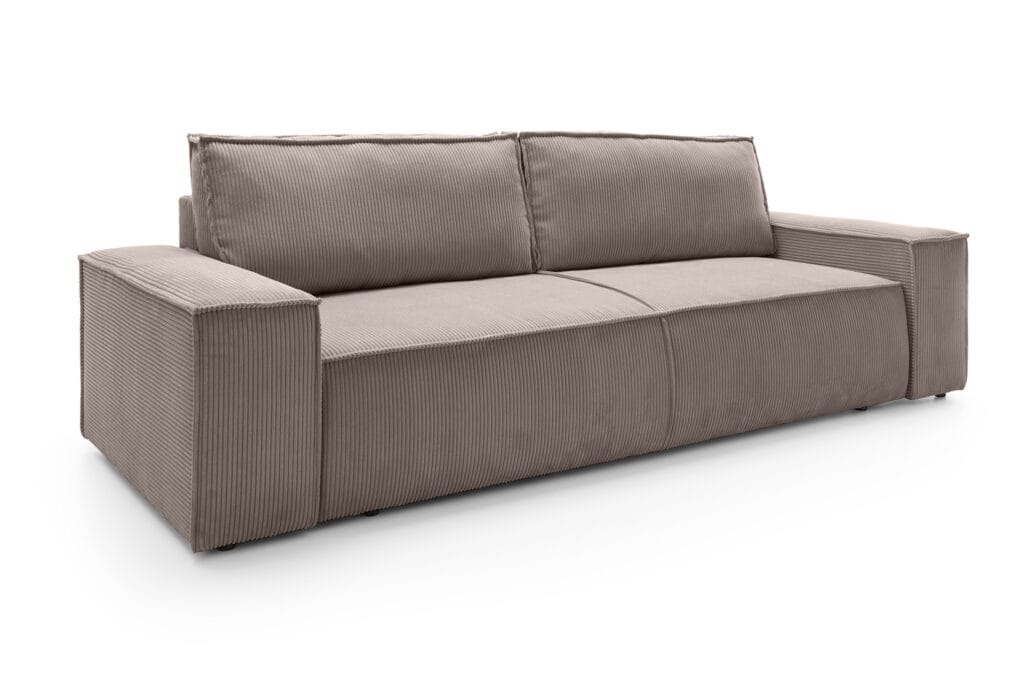 sofa lova fiord brown 256x103xh83 cm