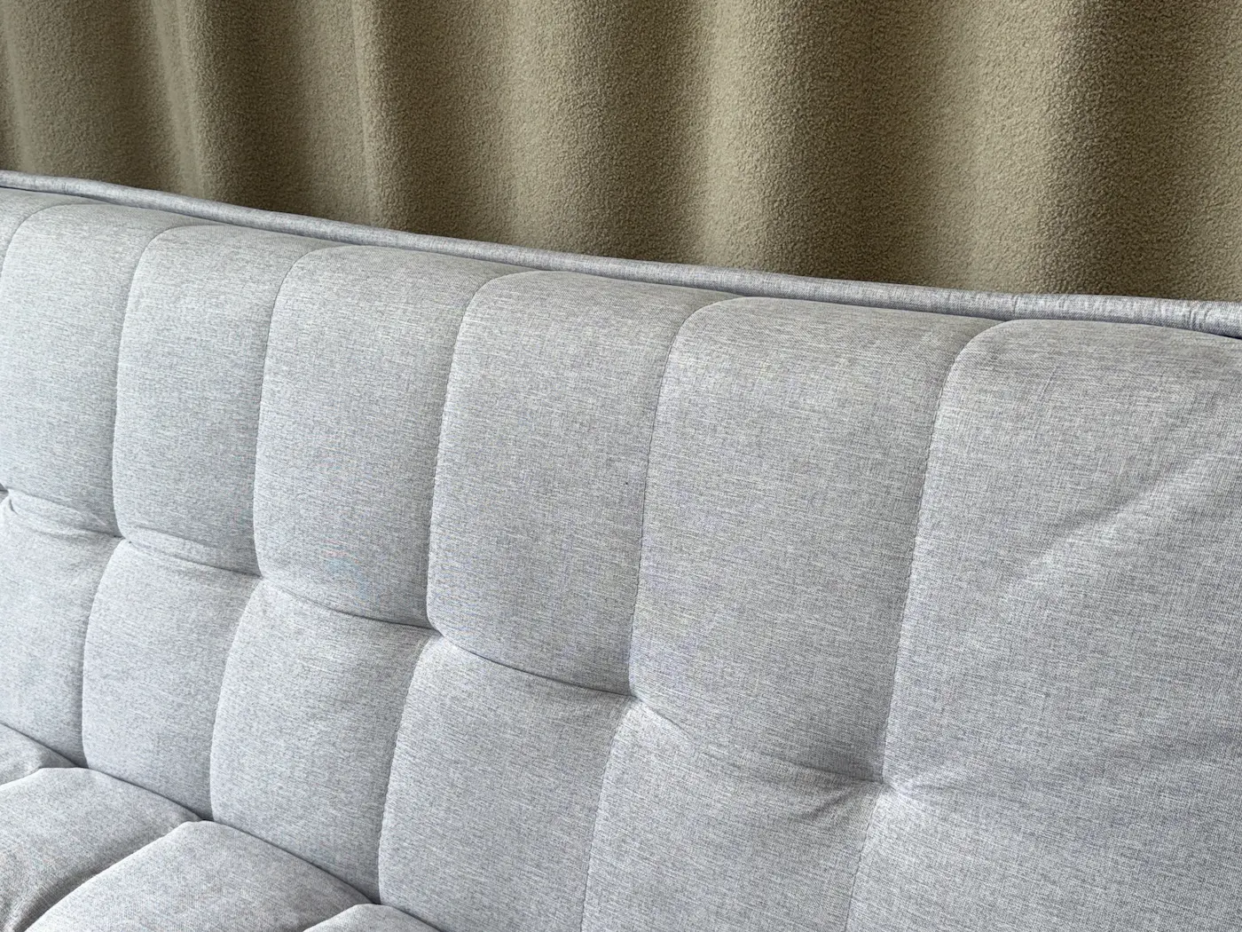 sofa lova neo – 190x70xh80 cm – šviesiai pilka spalva