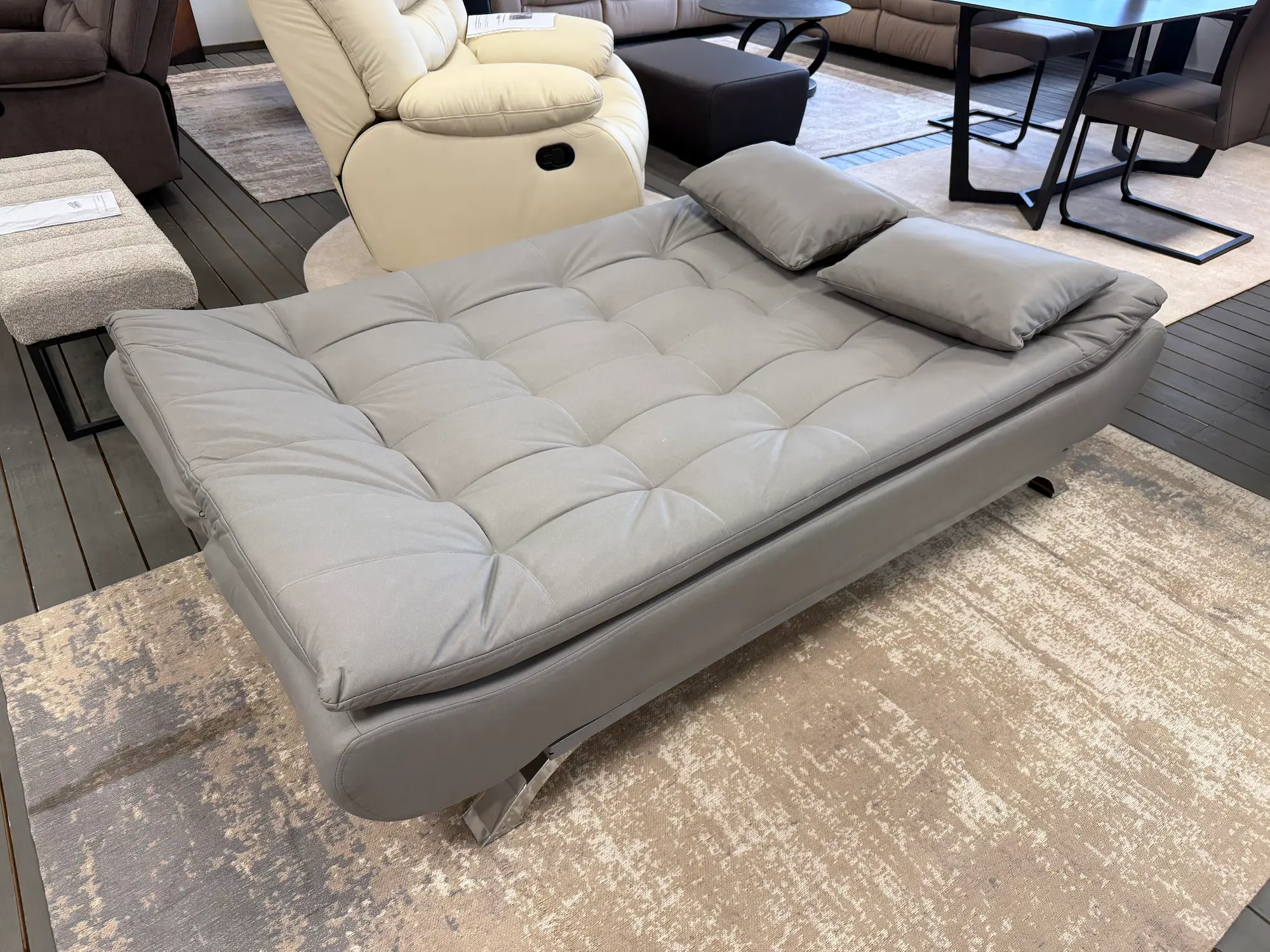sofa lova ricky – 190x70xh80 cm – grey spalva