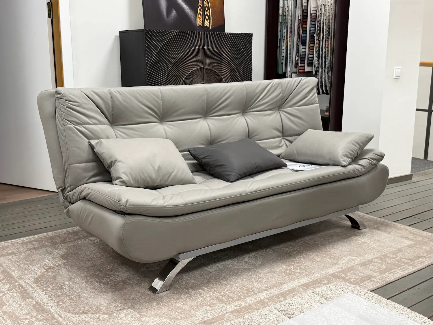 sofa lova ricky – 190x70xh80 cm – grey spalva