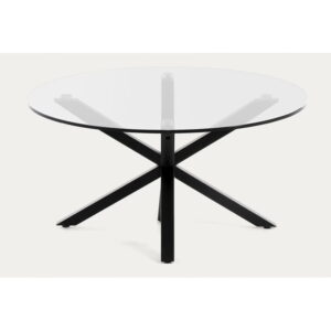stiklinis kavos staliukas argo Ø82xh40 cm