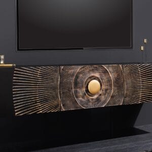 svetainės tv spintelė golden sunset 160x33x33 cm