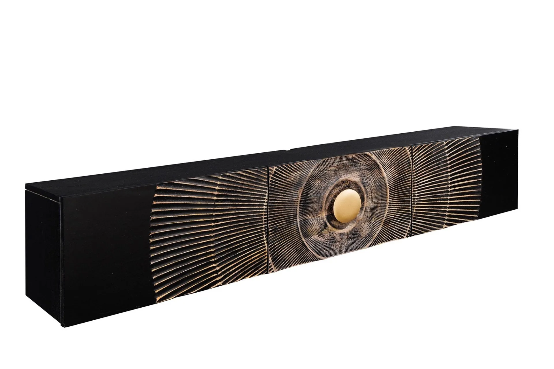 svetainės tv spintelė golden sunset 160x33x33 cm