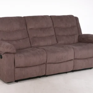 trivietė sofa reglaineris ramzi su relakso funkcija – dark grey – 208x97xh102 cm