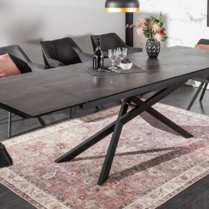 Valgomojo stalas DORIAN-LAVA 180 (220-260)x90xH77 cm