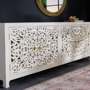 vokiška svetainės komoda marrakech 170x38x78 cm