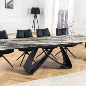 vokiškas stalas infinity bronze 180 (220 260)x90xh76 cm
